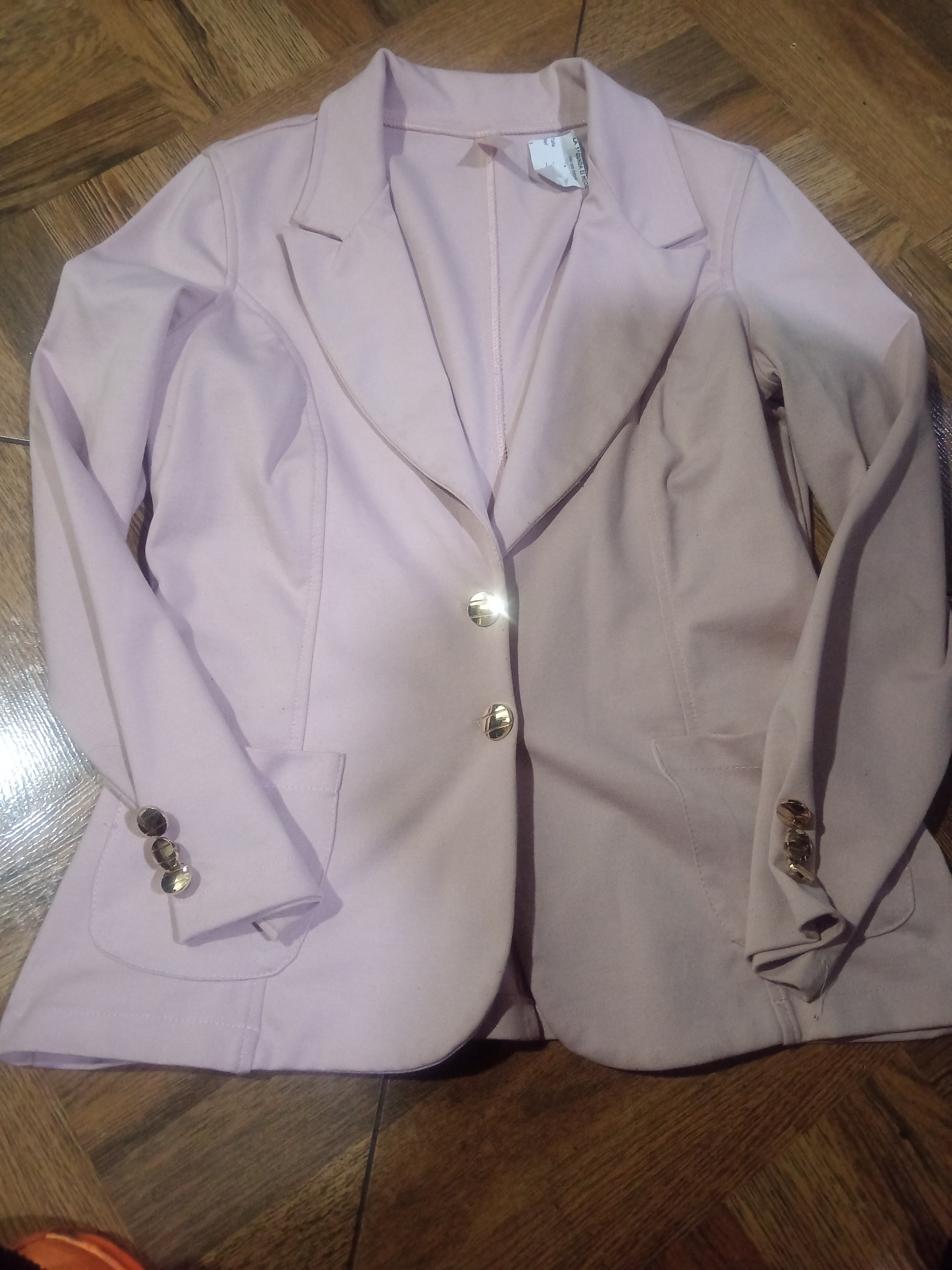 Chaqueta tipo blazer palo de rosa - foto 1