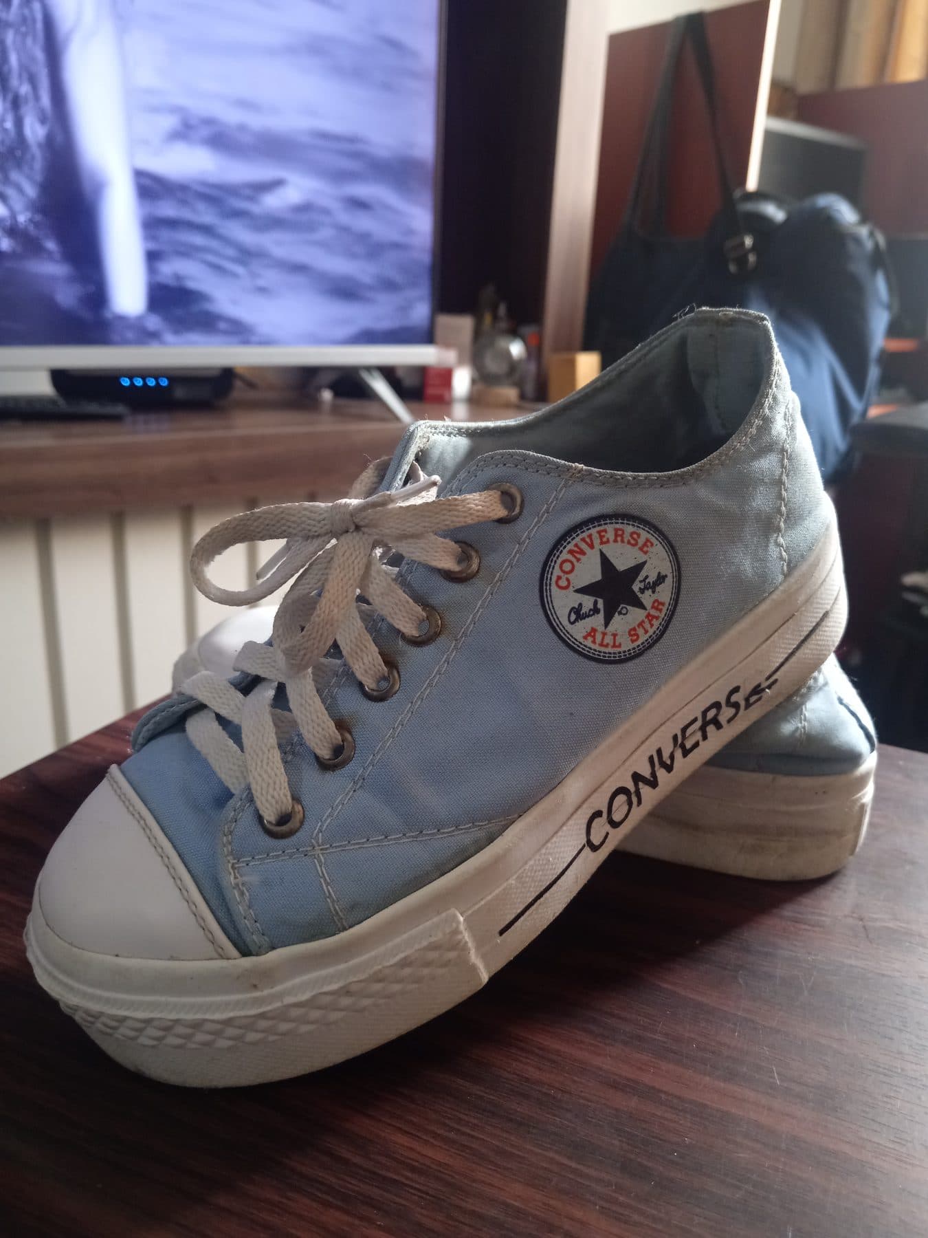 Tenis Converse All Star Chuck Taylor en color azul claro, id - foto 1